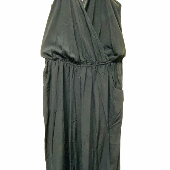 Lulus Learning to Fly Black Halter Jumpsuit Jogger - Picture 6 of 14